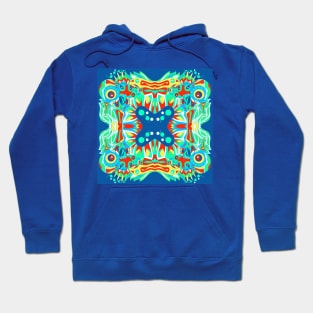 mayan alien knight ecopop Hoodie